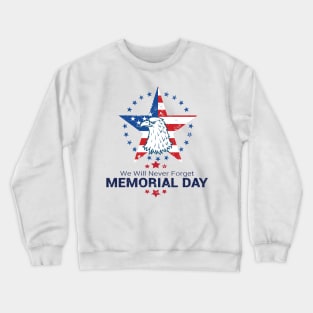 Memorial Day Graphic t shirt for Men Women Youth Crewneck Sweatshirt